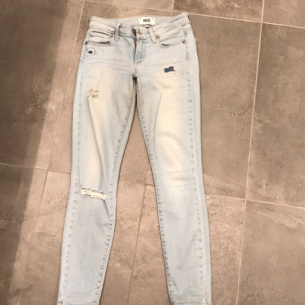 paige jeans-worn once